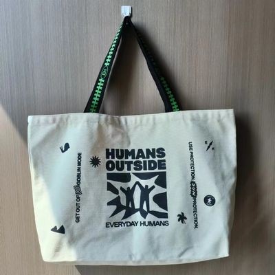 Custom Logo Printed Canvas Tote Bag for Retail Shopping Extra Large Size (Настроенный логотип напечатанный на холсте для розничных покупок)
