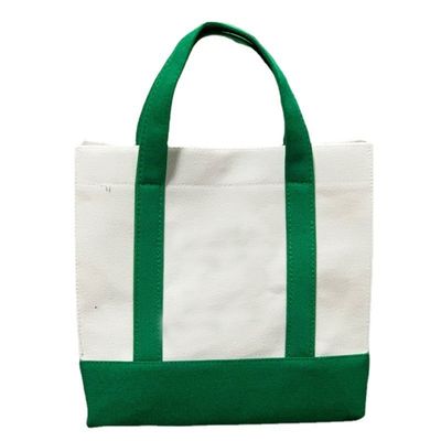 Многоразовый Eco Blank Line Tote Canvas Shopping Bag с индивидуальным логотипом и индивидуальным логотипом