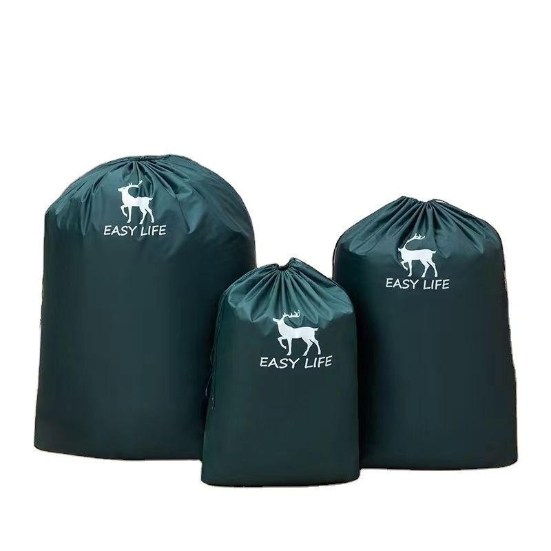 Custom Logo Folding Nylon Laundry Bags Корзины для хранения Умывание Сцепление OEM/ODM