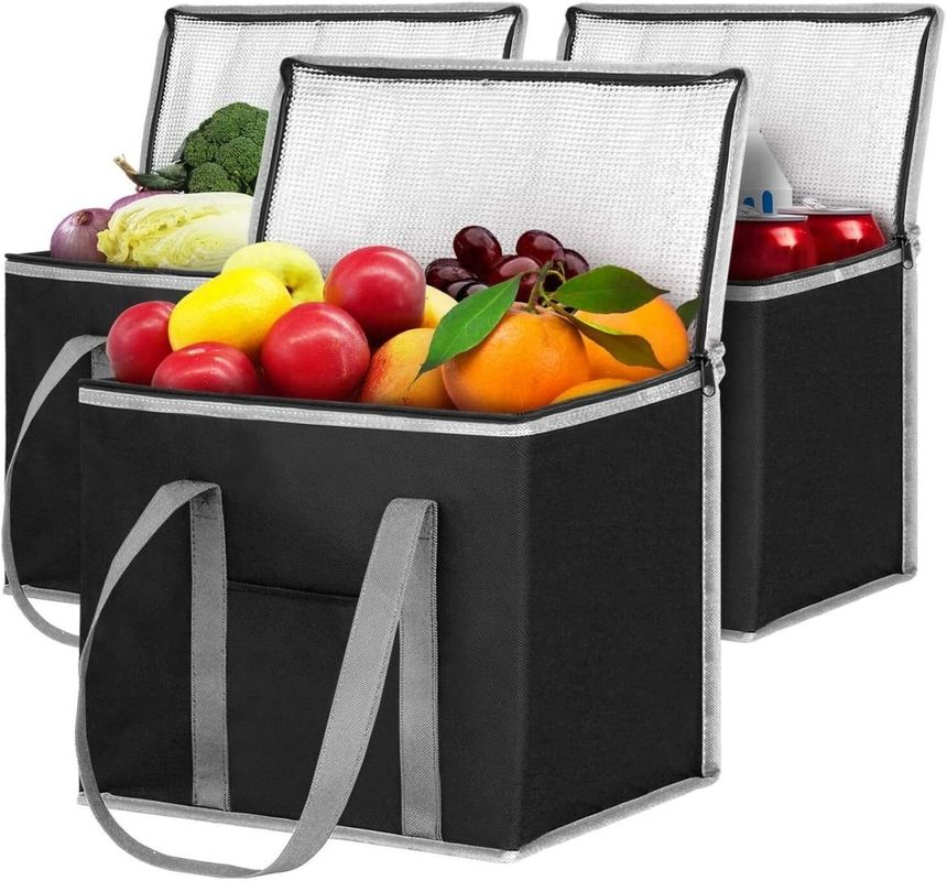 Продовольственный логотип на заказ многоразовый пакет для пищевых продуктов изоляционный охладитель детский пакет для молока для продуктовых магазинов