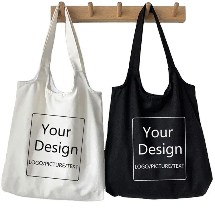 Модный стиль Custom Logo Tote Покупательская сумка с полиэстерным облицовочным материалом