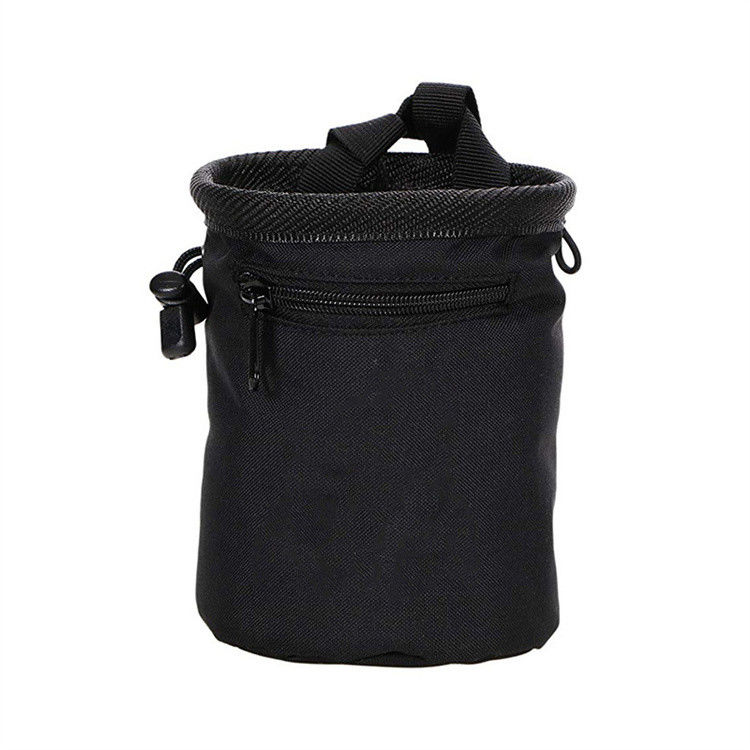 Настраиваемый цвет открытого закрытия Bouldering Chalk Bag Bucket для скалолазания тяжелой атлетики