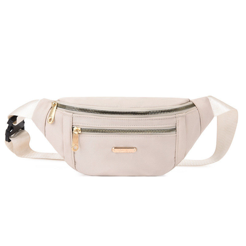 Custom Logo Plain Zipper Closure Waist Bag Portable Outdoor Pouch Bum Bag для бега