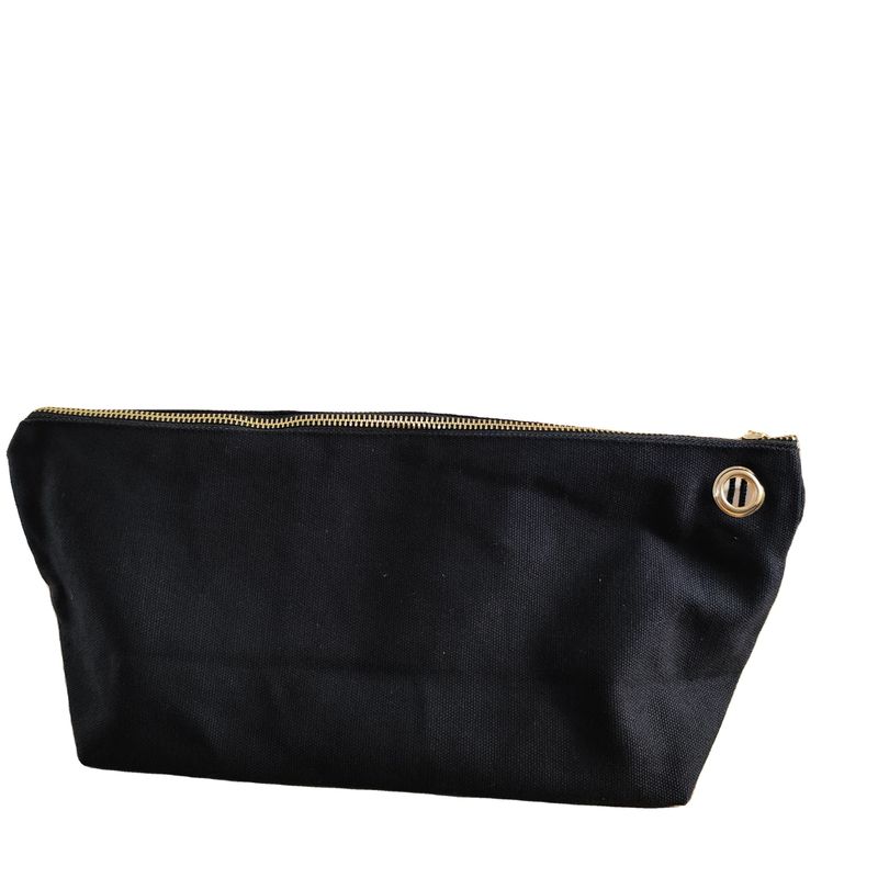 OEM/ODM Приемлемый логотип Custom Printed Canvas Zipper Makeup Bag для хранения карандаша и монеты