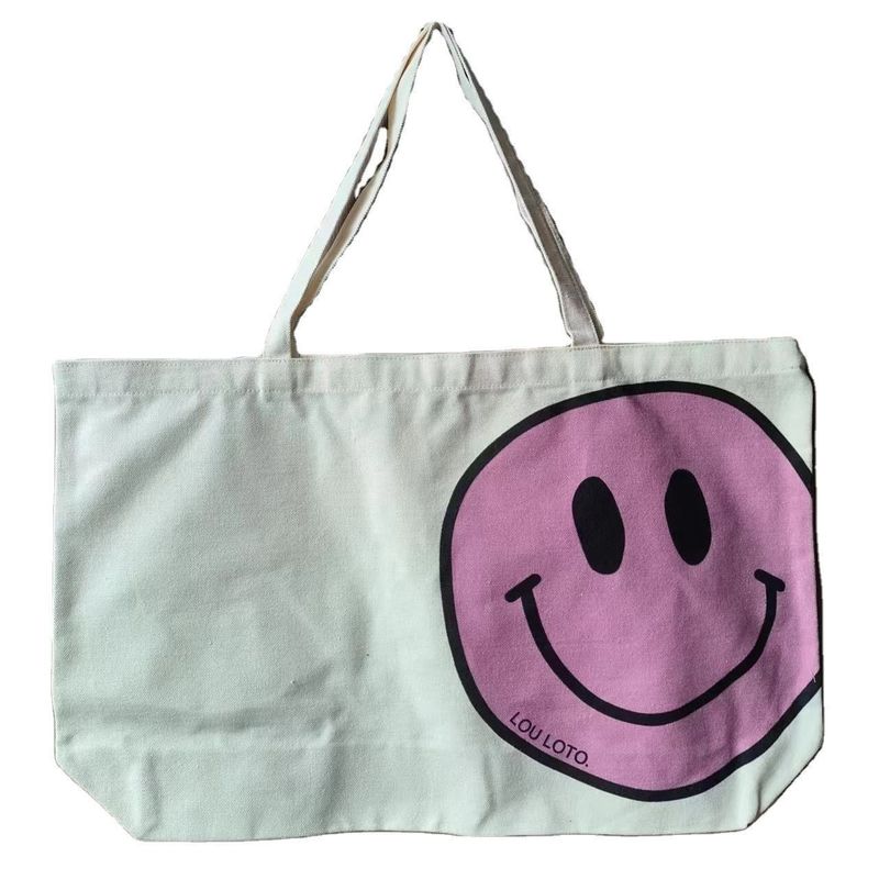 Большая емкость Shoulder Shopping Canvas Tote Bag с индивидуальным цветом и напечатанным логотипом