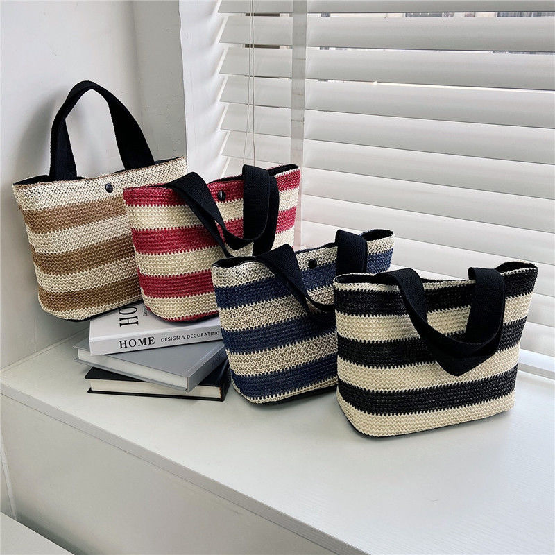 Экологически чистый соломенный сумочек для женщин 2022 Beach Tote Ladies Type Other