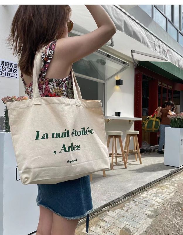 Custom Logo Printed Canvas Tote Bag for Retail Shopping Extra Large Size (Настроенный логотип напечатанный на холсте для розничных покупок)
